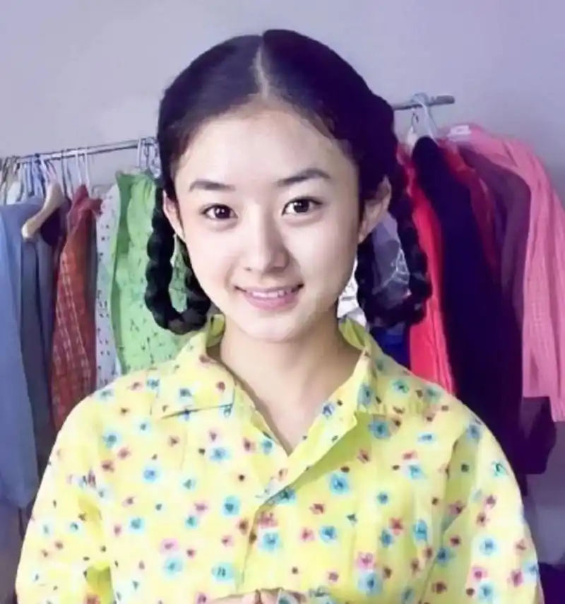 赵丽颖19岁所拍广告被扒,看到她那时的样子,和现在差距一目了然