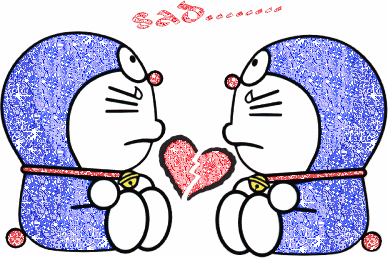 哆啦a梦机器猫心碎gif动图_动态图_表情包下载_soogif