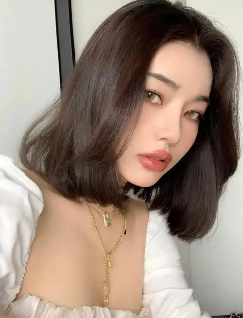 栗棕色头发图片(黄皮染也显白的4个发色) - 赤虎壹号