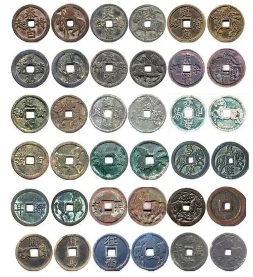 中国古代钱币总汇按类别