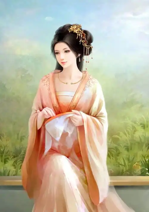 古风手绘美人猫叔彼得潘绘