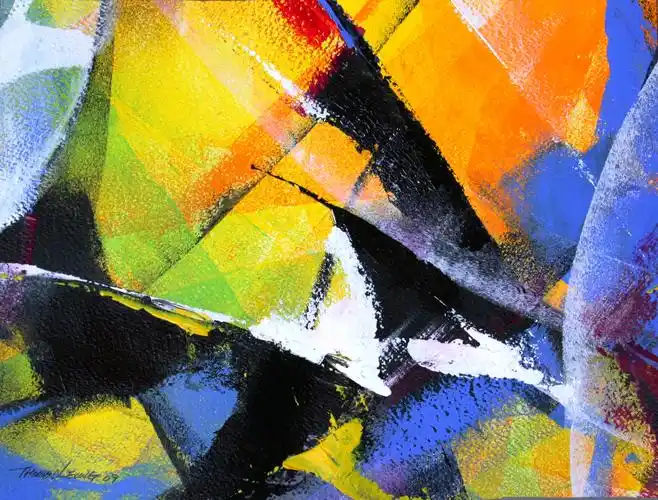 抽象6大图_梁艺画廊_画廊主页_雅昌艺术网