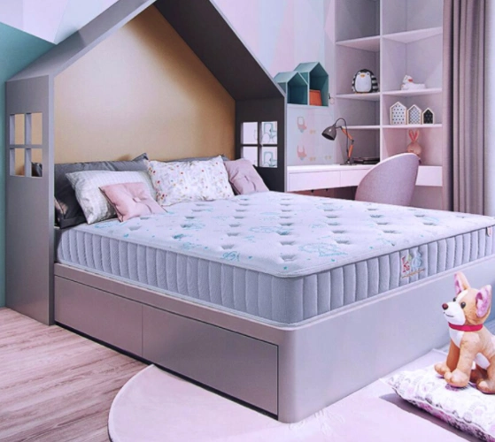 金可儿成长儿童床垫乳胶海绵护脊床垫舒适透气金钻启航新品