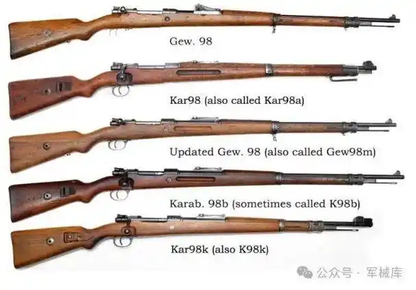 写在98k步枪之前gew98衍生的那些卡宾兄弟们