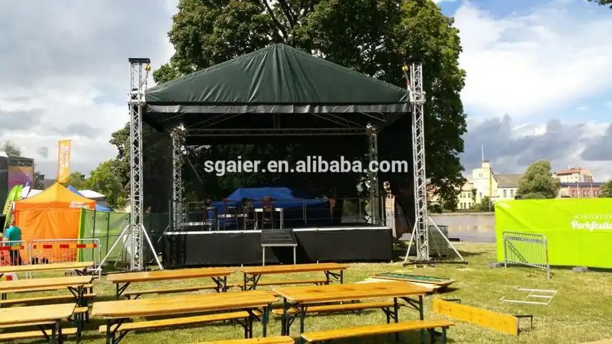 临时活动胶合板舞台平台可调高度