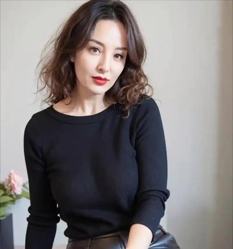 成熟女性的独特魅力,迷人风韵,无限优雅