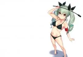 可爱动漫比基尼美女性感壁纸高清大图预览1920×1200_卡通动漫下载_美