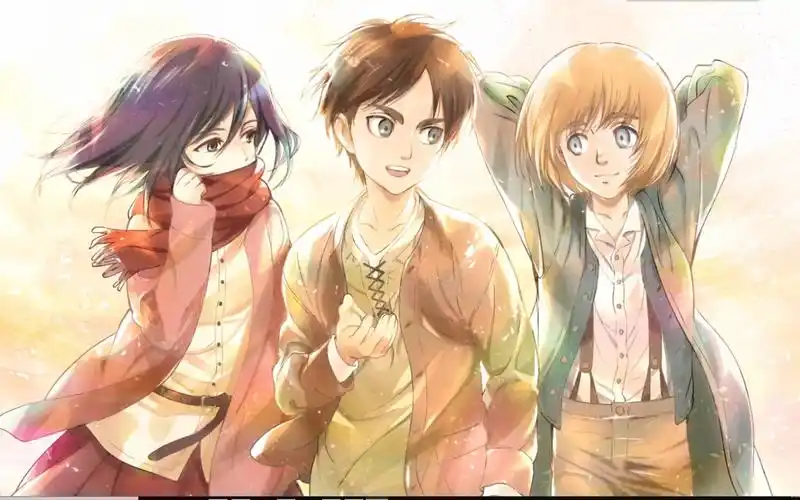 [进击的巨人]说好要一起去看海_哔哩哔哩 (゜-゜)つロ 干杯~-bilibili