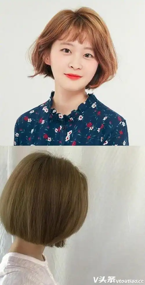 九款不挑脸型的女生中短发推荐