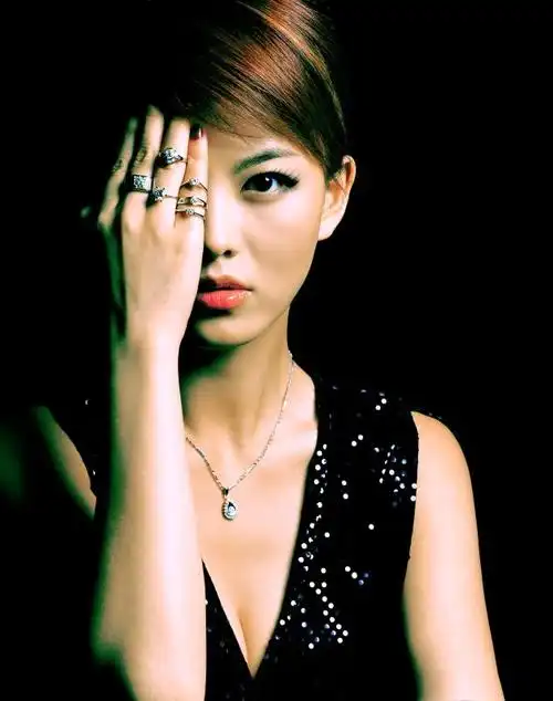 李湘靓照写真图片