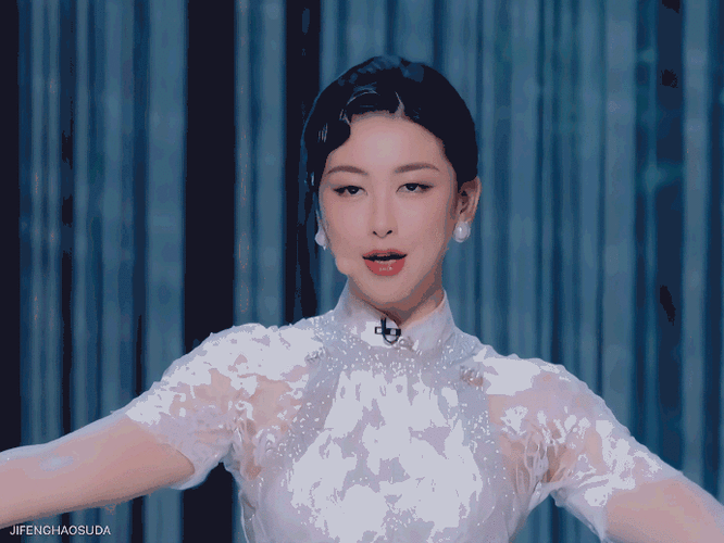 朱珠穿旗袍##朱珠骨子里的东方韵味