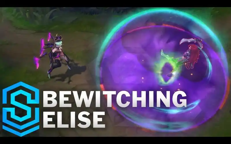 皮肤档案室伊莉丝蜘蛛女皇魅惑女巫英雄联盟