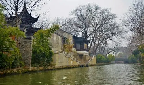 烟雨江南,水乡人家