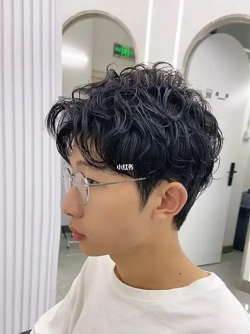 男士重纹理长春男士理发男士发型男士烫发