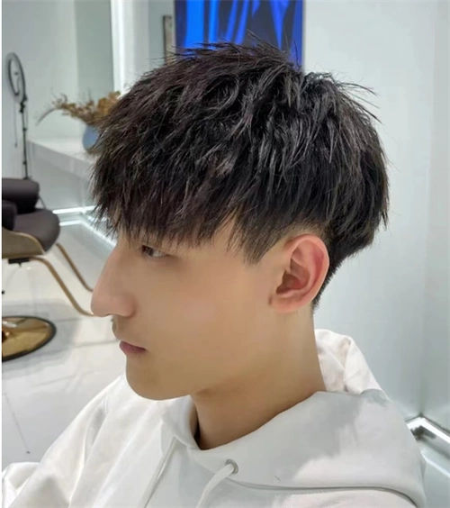 颜值担当男神必备 帅气清爽摩根烫_男生烫发 - 美发站