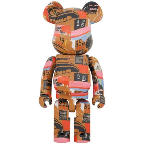bearbrick1000安迪沃霍尔巴斯奎特2代积木熊暴力熊berbrick正品