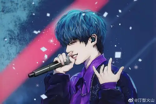 超仙气的漫画版黄明昊