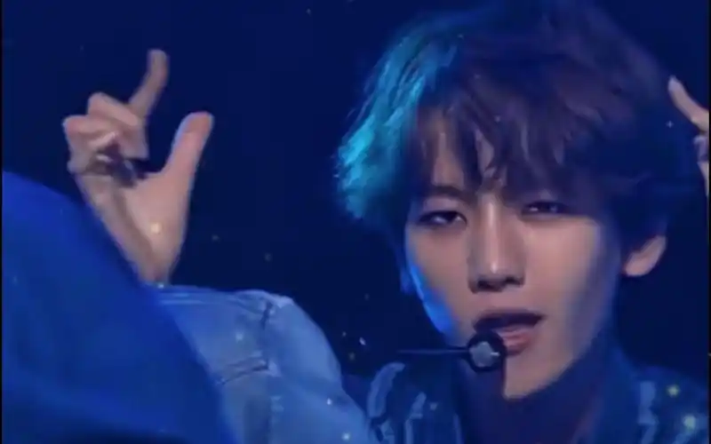 《lmly》边伯贤出圈蓝丝绸yyds