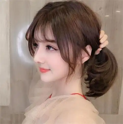 韩式八字空气刘海韩剧女主必剪的刘海发型_刘海_女生发型大全