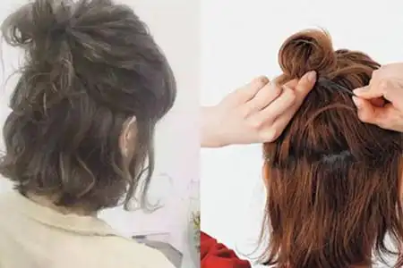 【图】齐耳短发怎么扎图解 教你扎出俏皮时髦感