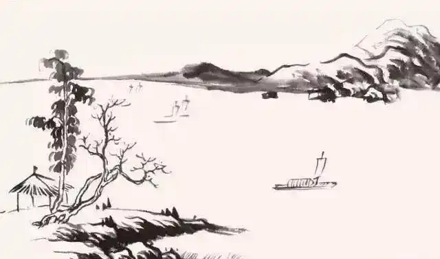 书画联盟丨山水画中的水一学就会