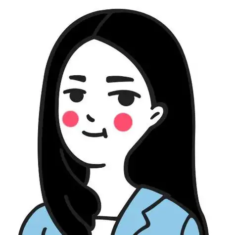 头像rine小芮简约漫画萌红脸蛋神经质卡通