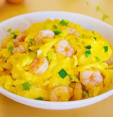 双色滑蛋虾仁