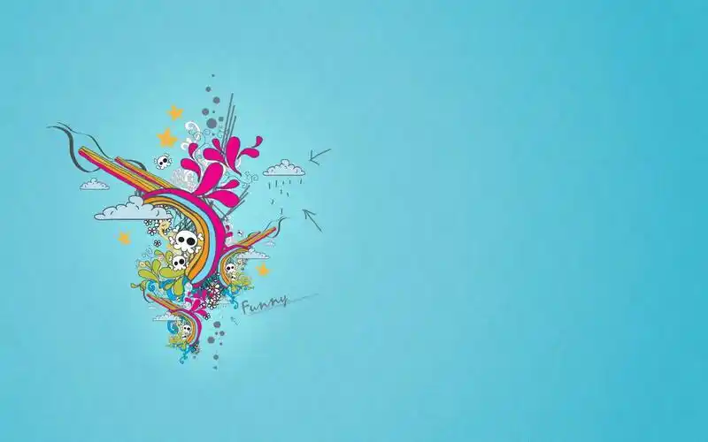 壁纸卡通潮流设计