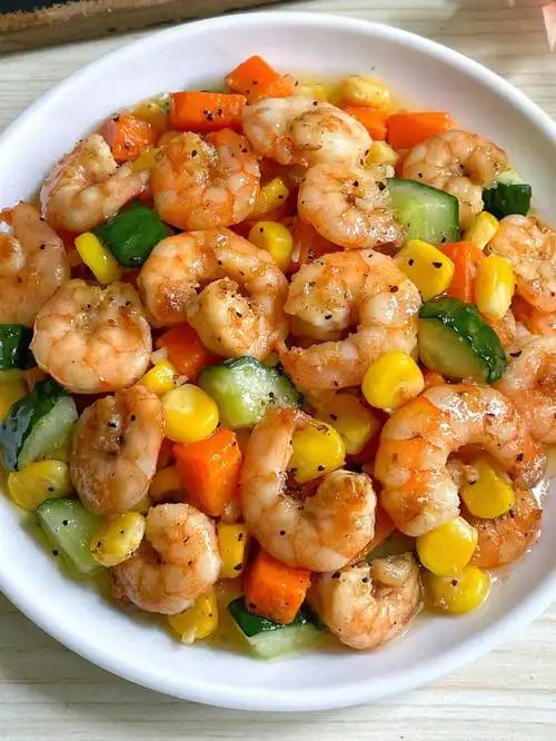 炒虾仁的家常做法_黄瓜炒虾仁的家常做法