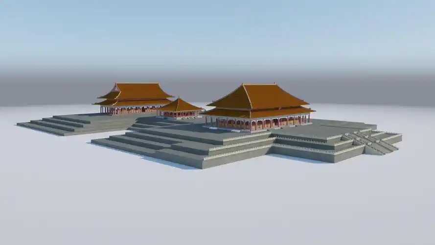 紫禁城3d模型