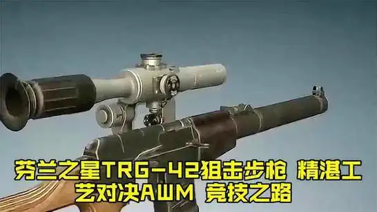 芬兰之星trg-42狙击步枪精湛工艺对决awm竞技之路|枪械测评|射击测试