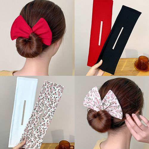 懒人魔术扭扭夹盘发器蝴蝶结盘头发的发饰花苞头丸子头盘发神器女