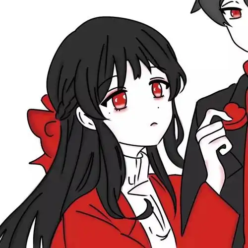 头像 动漫 情侣 男女