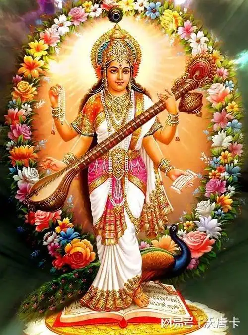 唐卡中的妙音天女