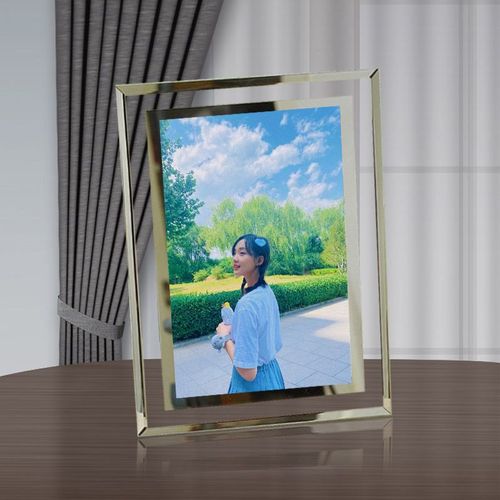 吕小雨周边水晶相框摆件创意定制diy男女朋友闺蜜礼品生日礼物