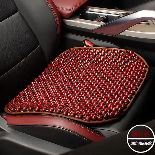 萱宇霖夏天通风木珠汽车坐垫凉席垫单片通用冰凉透气货车面包车内座椅