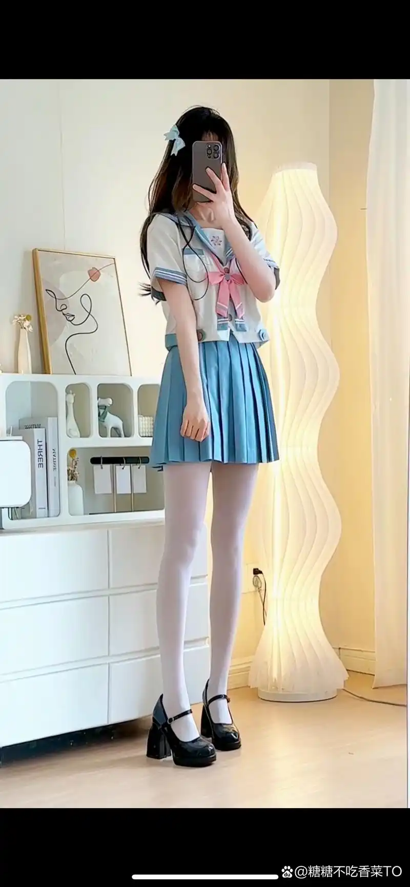夏季学院风日系jk水手服,学院风百褶半身裙,天鹅绒jk少女纯欲白色连