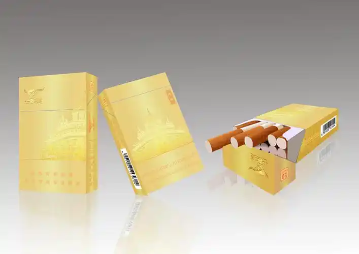 烟盒包装设计习作(七匹狼)