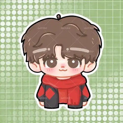 q版蔡徐坤q版全身#蔡徐坤  #可爱  #q版人物  #q版头像  #q版立牌