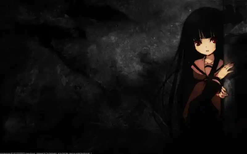 二次元美图·地狱少女(电脑壁纸)