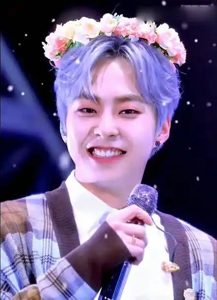 [exo]金珉锡银发