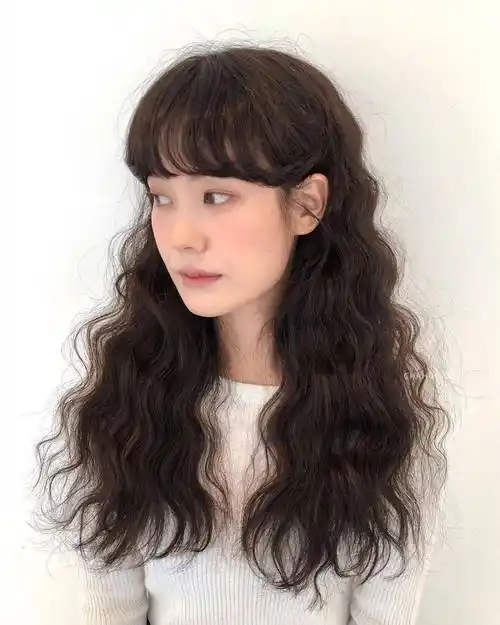 "长发蛋蛋卷"_中国_发型_形象