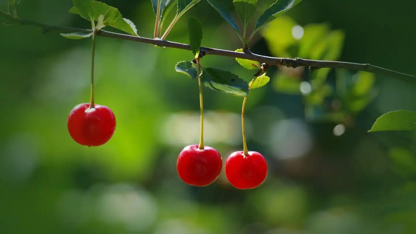 绿色养眼桌面壁纸之晶莹水珠_风景壁纸_壁纸下载_美桌网