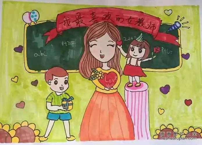 教育儿童画(681张)-画画图片大全