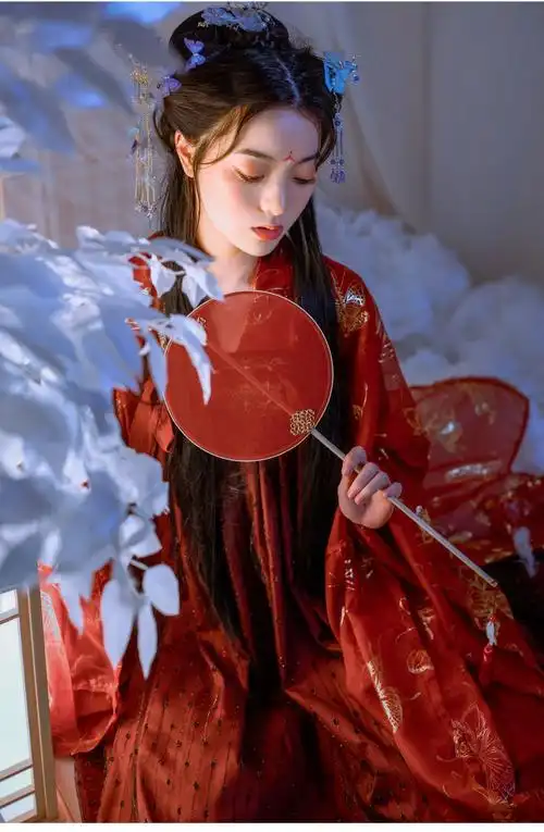 汉服女成人改良版汉服女中国风古风女仙女鲛人泪汉服女学生古装超仙