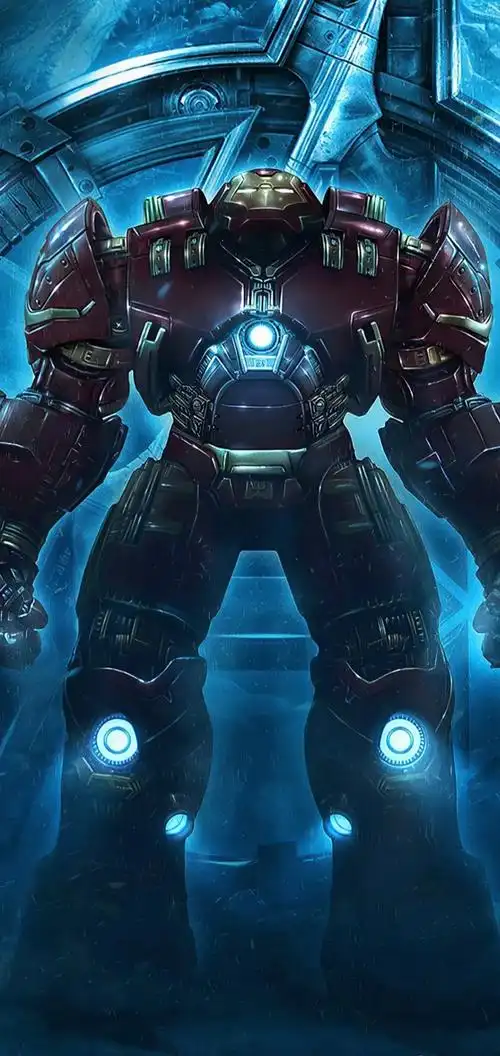 炫酷机甲曲面屏手机壁纸