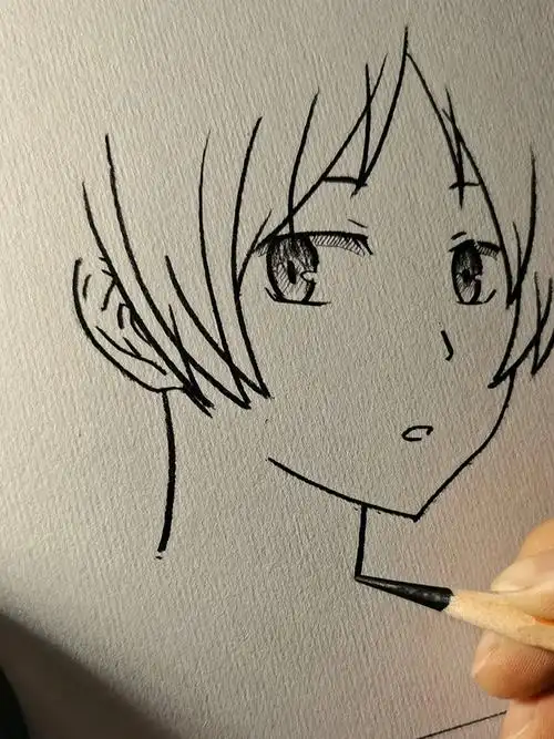 今天我们画一个夏目友人帐