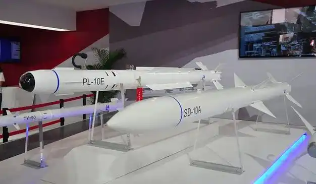 因此,一些媒体认为,这种导弹是红外成像制导的霹雳-10e近距格斗导弹