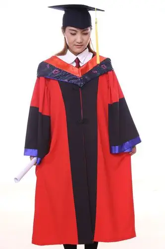 博士服导师服学士学位服成人毕业典礼服装可定制厂家现货批发零售