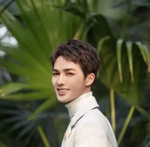 种潮流青年的范74 定位烫能够为头发带来更有创意更自然改变的发型